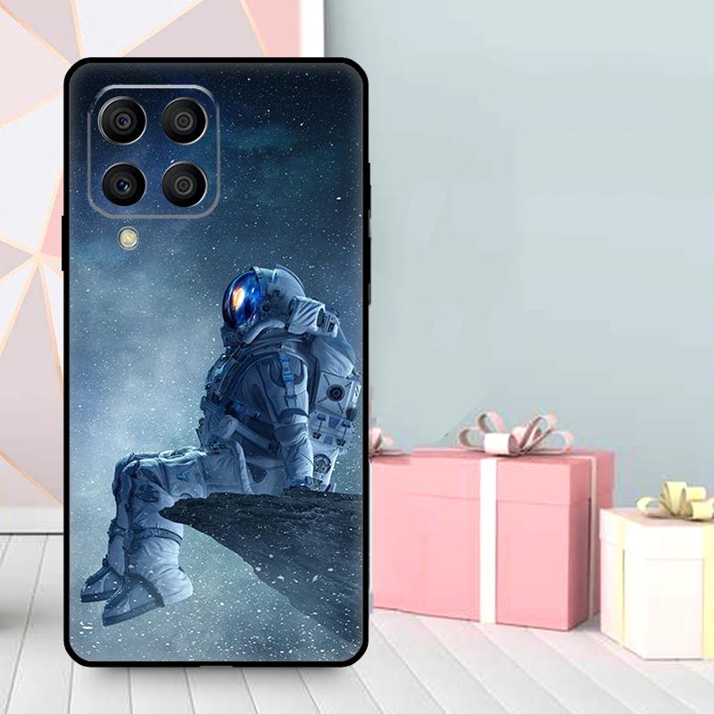 Astronaut Stern Weltraum Hülle Für Samsung Galaxy M16 M31 M21 M13 M33 M53 M15 M35 M55 M36 M56 M12 M32 M52 M14 M34 M54