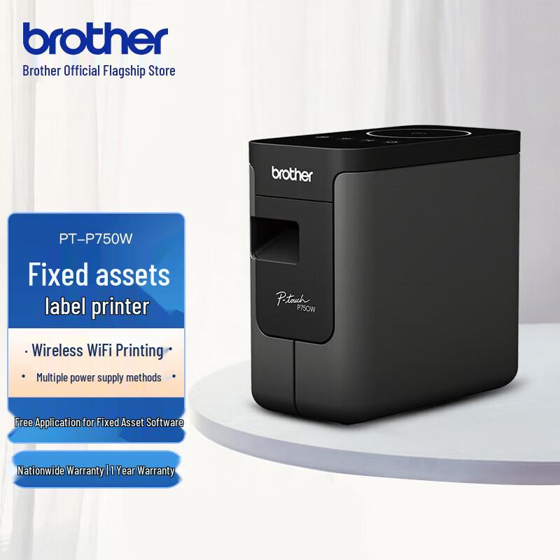 Brother PT-P750W Wireless Label Printer