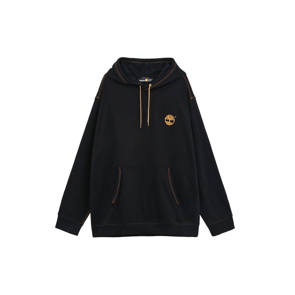 Timberland Sweatshirts Men's Black Hooded Moderate Regular A27HP-001