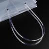 In Stock: Frosted PVC Transparent Tote Bag for Gifts and Souvenirs, Ideal for Christmas and Weddings