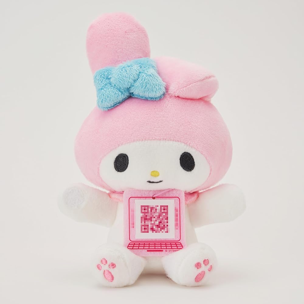 SEGA FAVE Sanrio Characters Computer My Melody Plush Toy Soft and Cuddly 30cm
