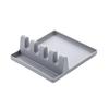 3pcs Kitchen Pot Lid Racks Plastic Spoon Pot Holder Pot Lid Storage Rack