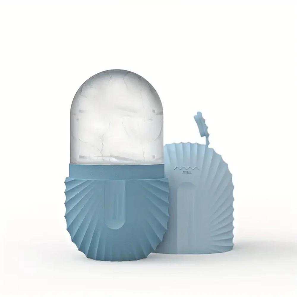 Ice Roller For Face & Eye Face Massage Silicone Ice Mold For Face Beauty Puffiness Relief Facial Massager Skin Care Tools