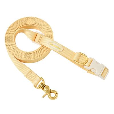 Lirica Dog Cotton Candy Leash, Yellow