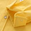 Women's Casual Button Down Shirt with Turn-Down Collar Lightweight Print for Work Layering
