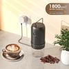 Portable Battery Powered Burr Coffee Grinder 35g Capacity 1800mAh Rechargeable Coffee Bean Grinder with Conical Ceramic Burr