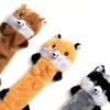 1pc Pet Plush Squeaky Toy, Raccoon & Squirrel Shaped Chew Toy, Durable Dog/Cat Teething And Biting Toy For Self-Play And Training