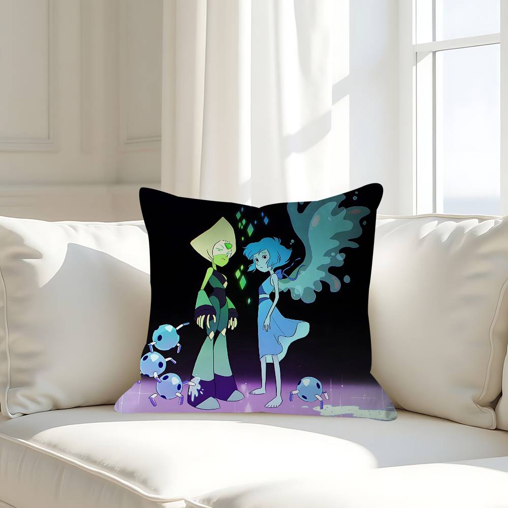 

Мультяшная наволочка S-Steven-Universe, съемная, моющаяся, чехол для подушки – Мягкий лен для всех сезонов 16x16Inch
