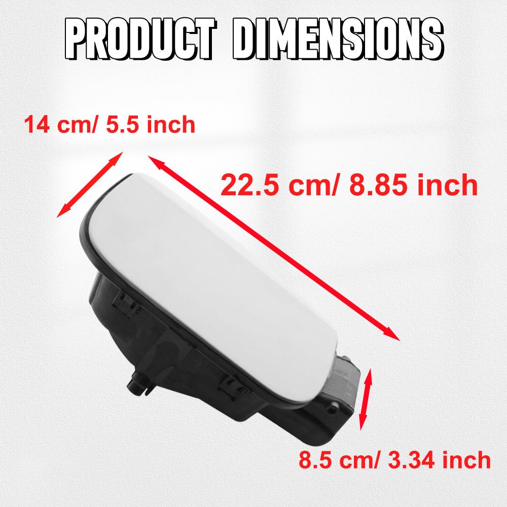 For VW Sagitar Jetta MK6 2012 2013 2014 2015 Car Gas Fuel Filler Flap Door Fuel Tank Cap Cover 5C6809857D 16D809857