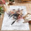 Football Players Action Carpet Suitable for Decorate Room Game Room Study Room Entryway Antislip Carpet Decorate Offices Spiritual Gift