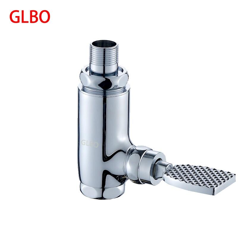 GLBO Vertical Foot-Operated Toilet Flush Valve