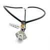 Male Stainless Steel Chastity Belt Lockable Chastity Device Adjustable Underwear with Anal Plug  Bondage Sex Toys for Men