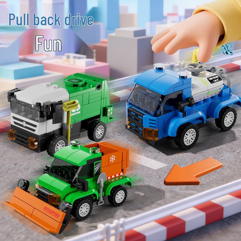 Fang Cheng Educational Building Blocks City Guard Car Puzzle Toy for Boys