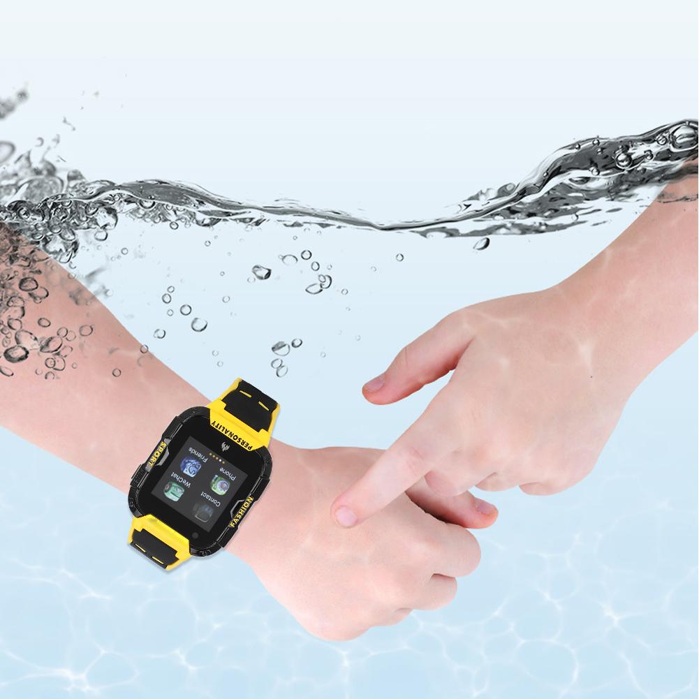1.44 Inch HD Color Touch Screen 4G GPsAGPsWiFiLBS Positioning SOS IP68 Waterproof Smartwatch(Asian
