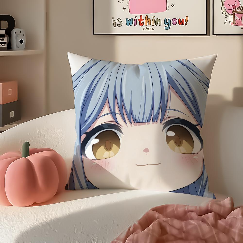 BBanG Dream Ave MMujica Cushion Cover Pillowcase Short Plush Invisible zipper Room Sofa Cushion Cover 30X30cm