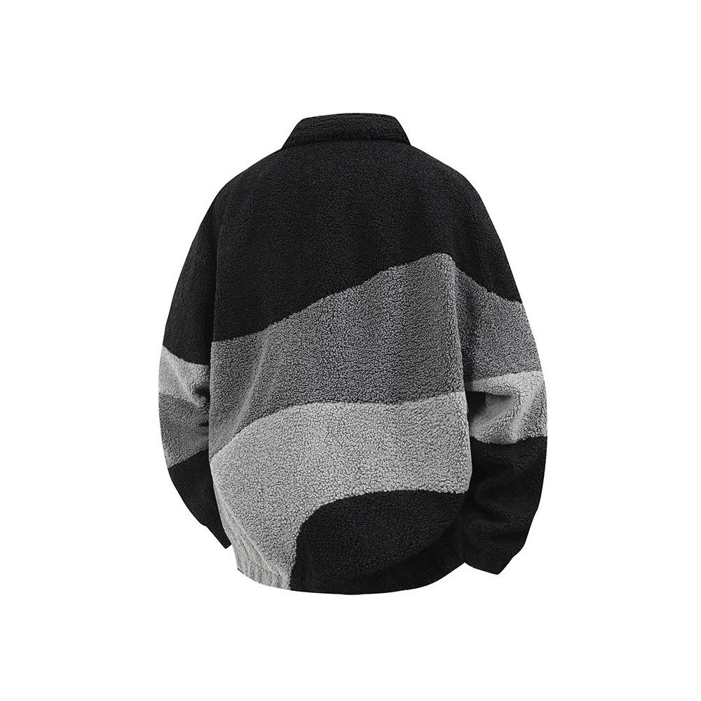 Men’s Oversized Lambswool Cotton Winter Jacket
