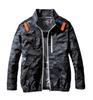BURTLE Air Craft Long Sleeve Blouson Camouflage Black AC2011 38 XXL Spring/Summer (Unisex)