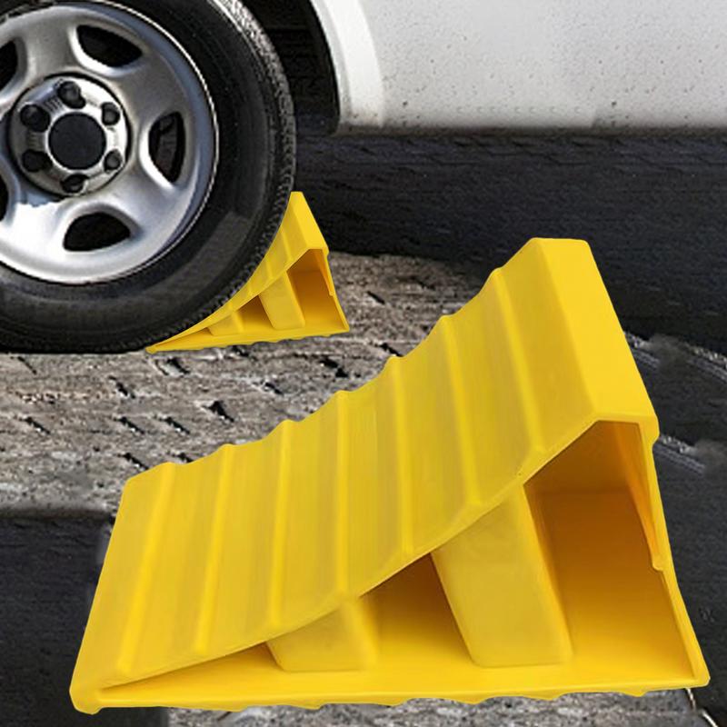 With Handle Car Portable Truck Parking RV SUV For Motorhome Triangle Base Universal Non Slip Campervan Trailer Block Wheel Chock