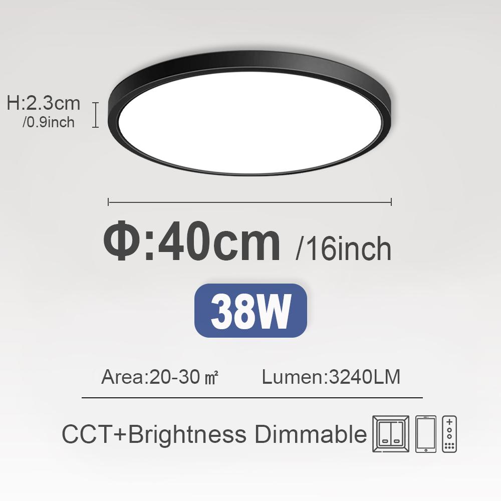 

Умный светодиодный потолочный светильник Tuya APP с дистанционным управлением, голосовое управление, Alexa, регулируемый блеск, светильник для гостиной, спальни, освещение Luces