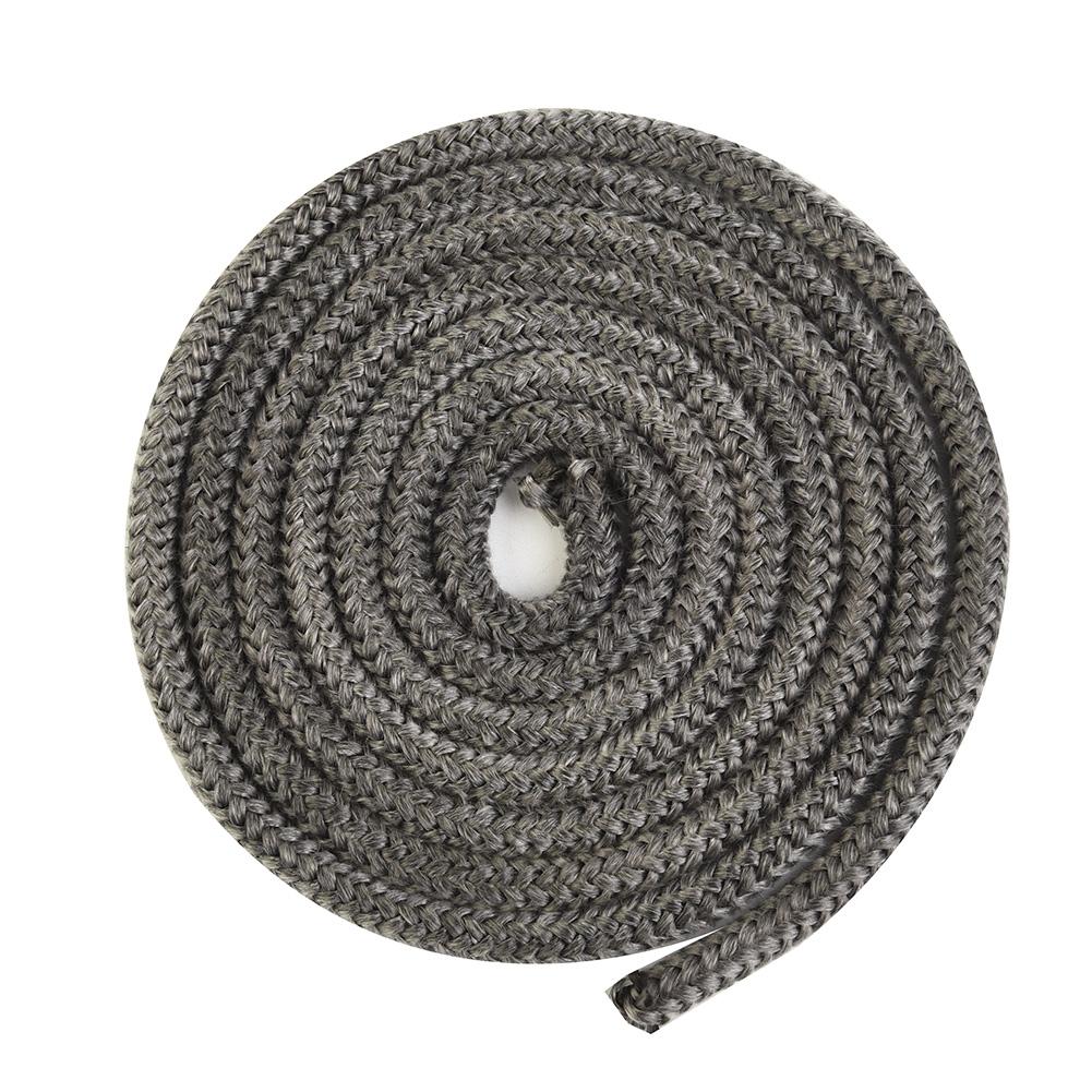 Fiberglass Rope Seal 78 Inch/2m Dark Grey Fiberglass