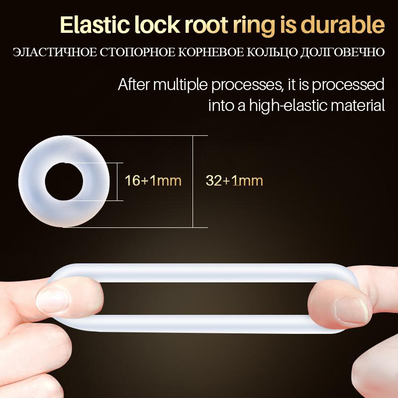 ELASUN Condoms 50pcs Ultra Thin Extra Lubricant Natural Latex Free Gift Penis Ring Sleeve Adult Sex Toys