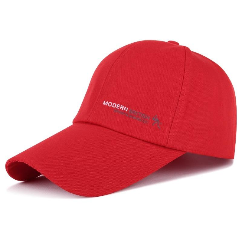 Hat Men's Spring and Summer Outdoor Sports Hat Baseball Cap Casual Trend Long Brim Sun Hat Fashion Peaked Hat Women