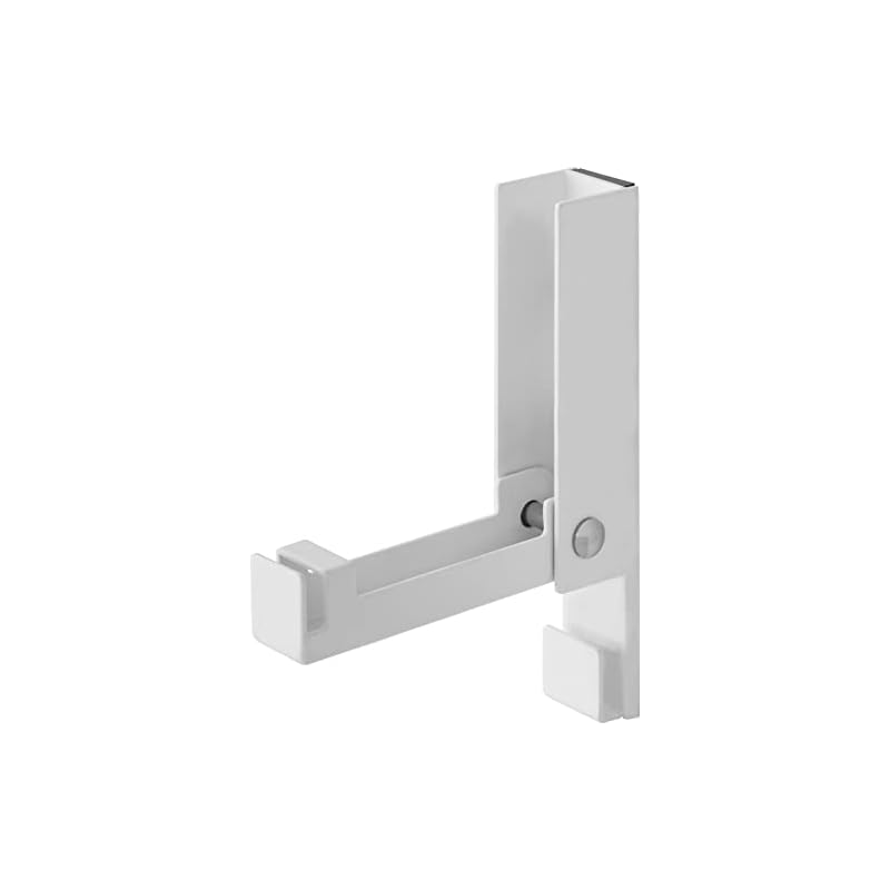 Yamazaki [Drywall Push Pins - Magnet Included] Wind Chime & Shimenawa Holder, White, Approx. W2.4 x D2.3 x H11cm, Tower, Easy to Attach with Magnet,