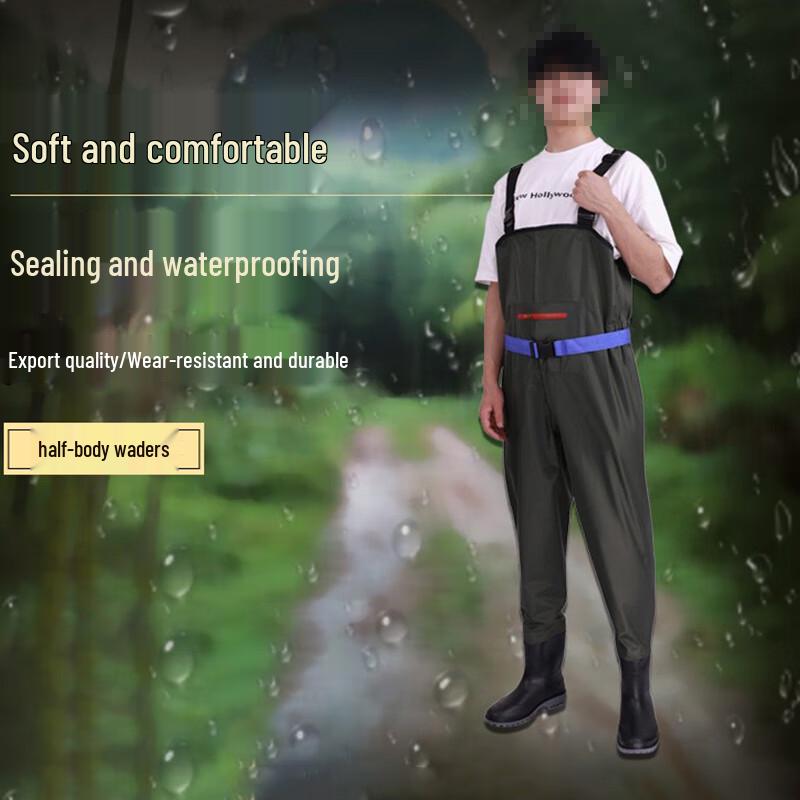 Pelaim Half-Body PVC Fishing Waders