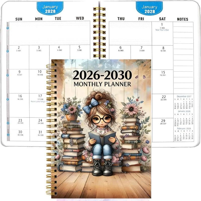 Monthly Planning Calendar for 2026-2030