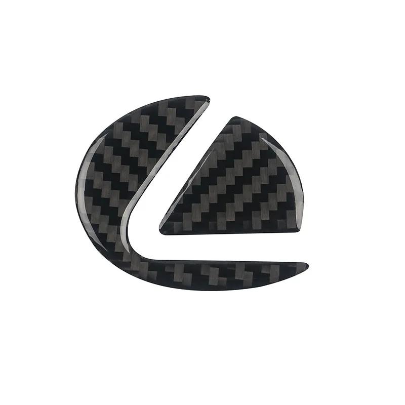 Auto-Lenkrad-Dekorationsaufkleber Kohlefaser-Emblem für Lexus F SPORT ES RX NX LS UX LM LX GX LC RZ IS CT GS RC HS SC TX