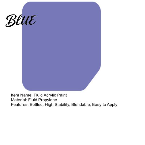 Detailing Paint Pen Children Watercolor Drying Bright Acrylic Quick 60ml Fluid Color Anti-fade Palette Creation