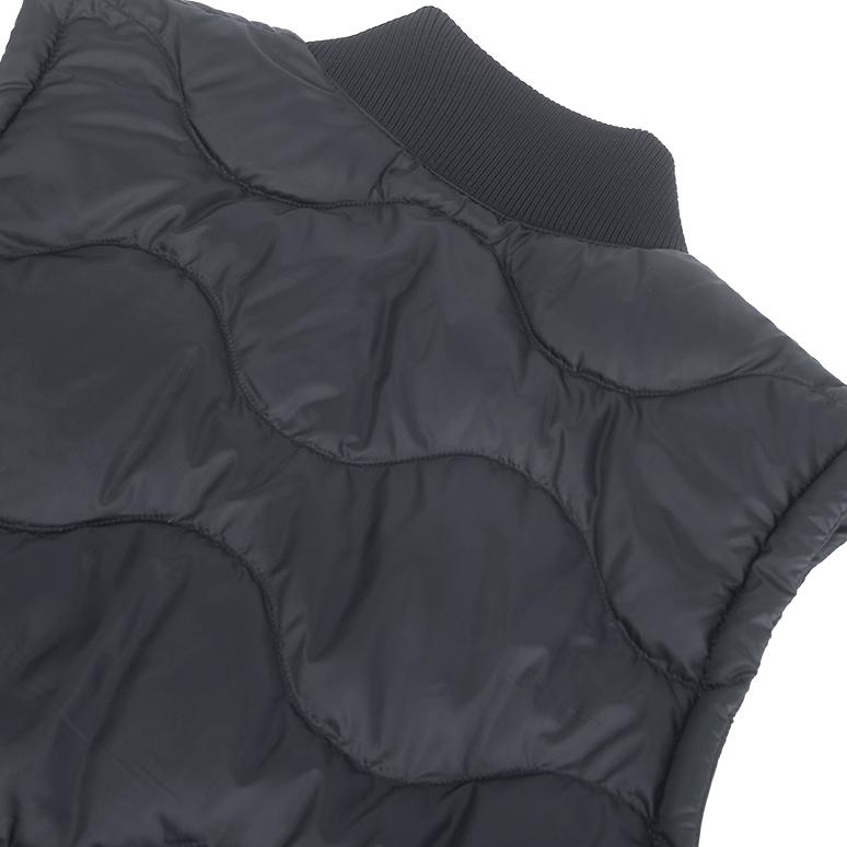 Under Armour Lightweight Solid Color Zip Puffer Vest Unisex Vests Black 1389319-001