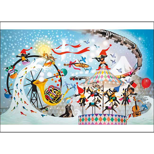 

500 piece jigsaw puzzle Seiji Fujishiro Dream (38x53cm)
