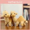 Schattige Cartoon Kameel Pluche Speelgoed Sleutelhanger Zacht Knuffeldier Reisaccessoire