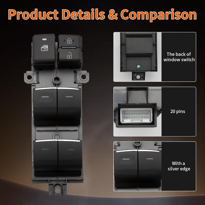 Electric Power Master Window Lifter Control Switch For Toyota RAV4 CHR ~ Car Accessories 84040-F4050 84040-0R020