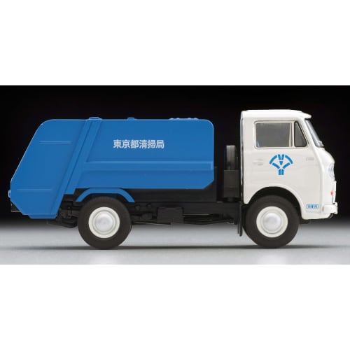 Tomica Limited Vintage 1/64 Scale LV-186a Mazda E2000 Cleaning Truck (White/Blue) - Finished