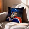 Ice HockeyWayne GGretzky  Pillow Case Pattern Printed Pillowcase For Living Room Sofa Cushion Cover