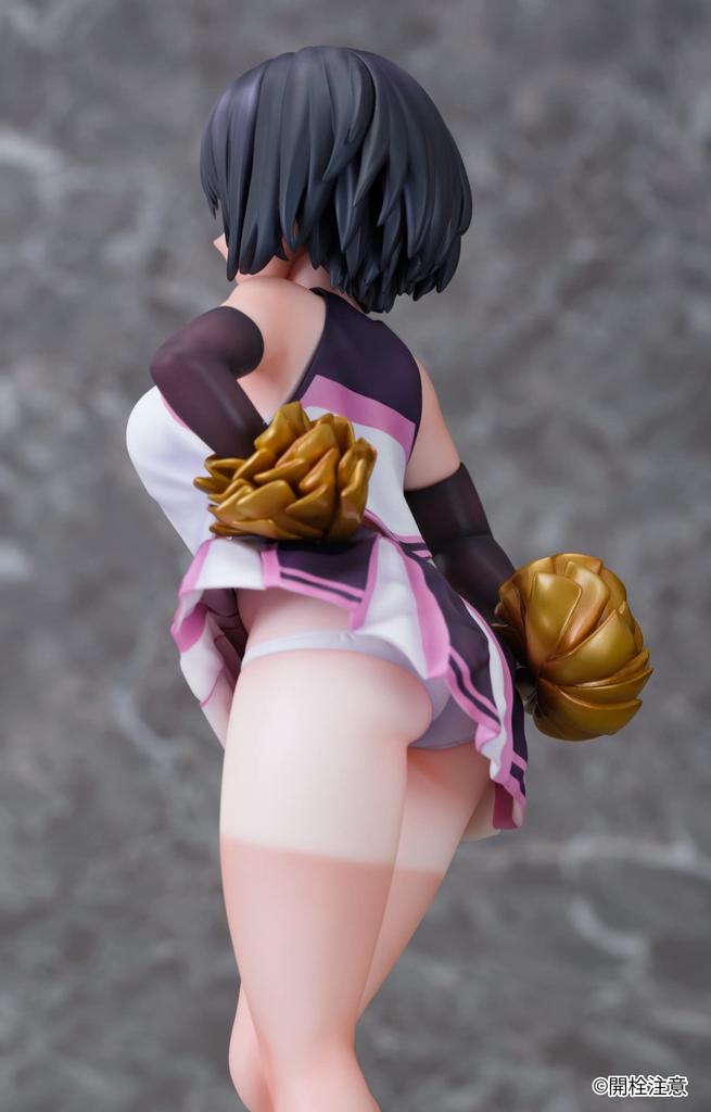 A Girl Who Forgot To Bring Underwear So She Cheers In Her Underwear Illustration by Caution 16 Scale Figure