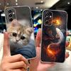 Case For Samsung Galaxy M13 M23 M33 M53 5G Cover SM-M236B SM-M336B SM-M536B SM-M135F Popular Dragon Cartoon Soft Silicone Bumper