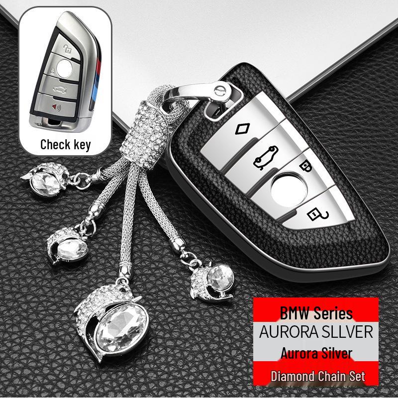

Кожаный чехол для ключей для BMW X1/X3/X5/X6/3/5/7 серии
