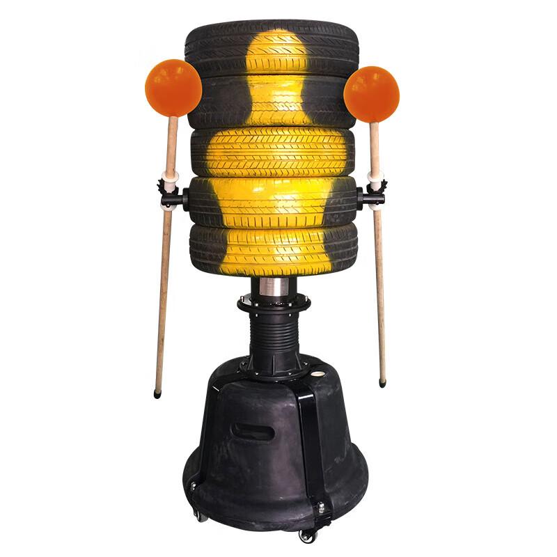 

Martial Arts Training Tire Target with Coach Stick