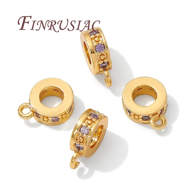 18K Gold Plated Bails,Pendant Bail,Bail Beads Charms Connectors For Jewelry,DIY Necklace/Bracelets Making Accessories