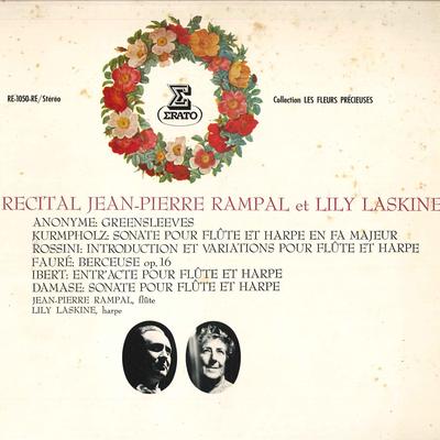 Płyta LP JEAN-PIERRE RAMPAL(FLET)/LILY LASK - Recital Jean-pierre Rampal I Lily  RE1050RE ERATO 1972 Japonia Klasyczna Używana
