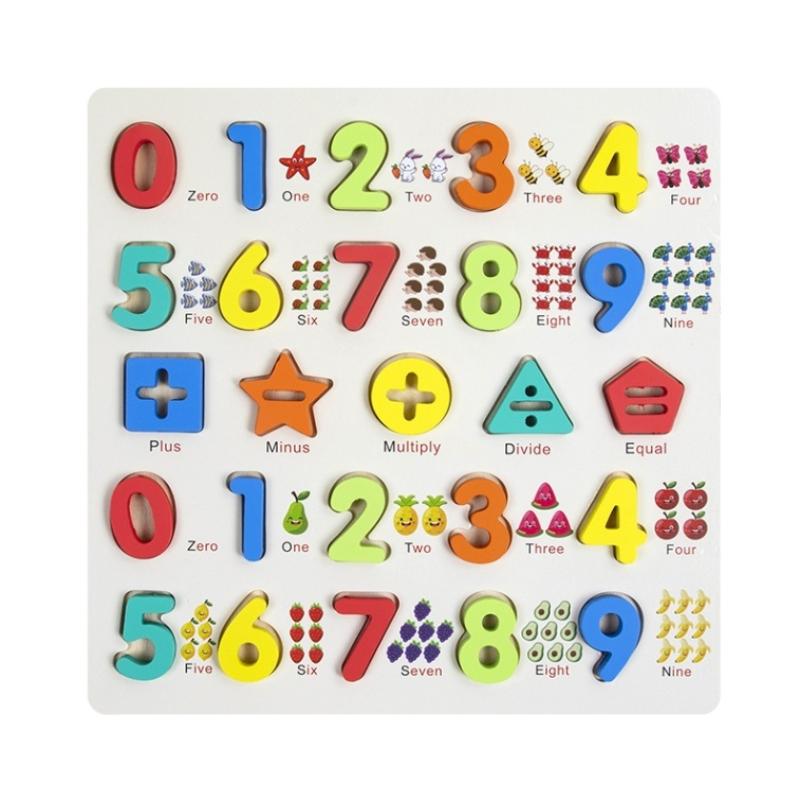 Wooden Educational Puzzle Upper Case Lower Case Letters For Family Game Children Preschoolers Toy