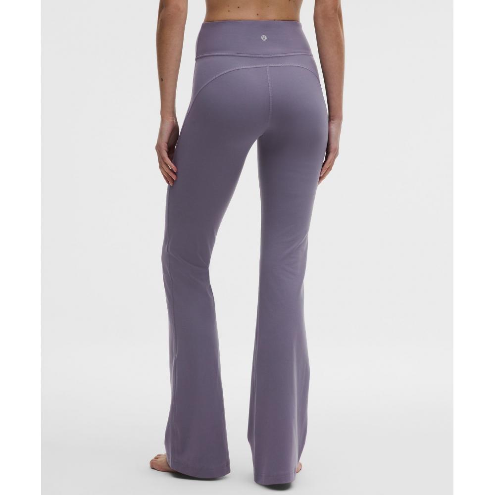 Lululemon Groove Nulu High Rise Flared Pant  Regular Grape Mist