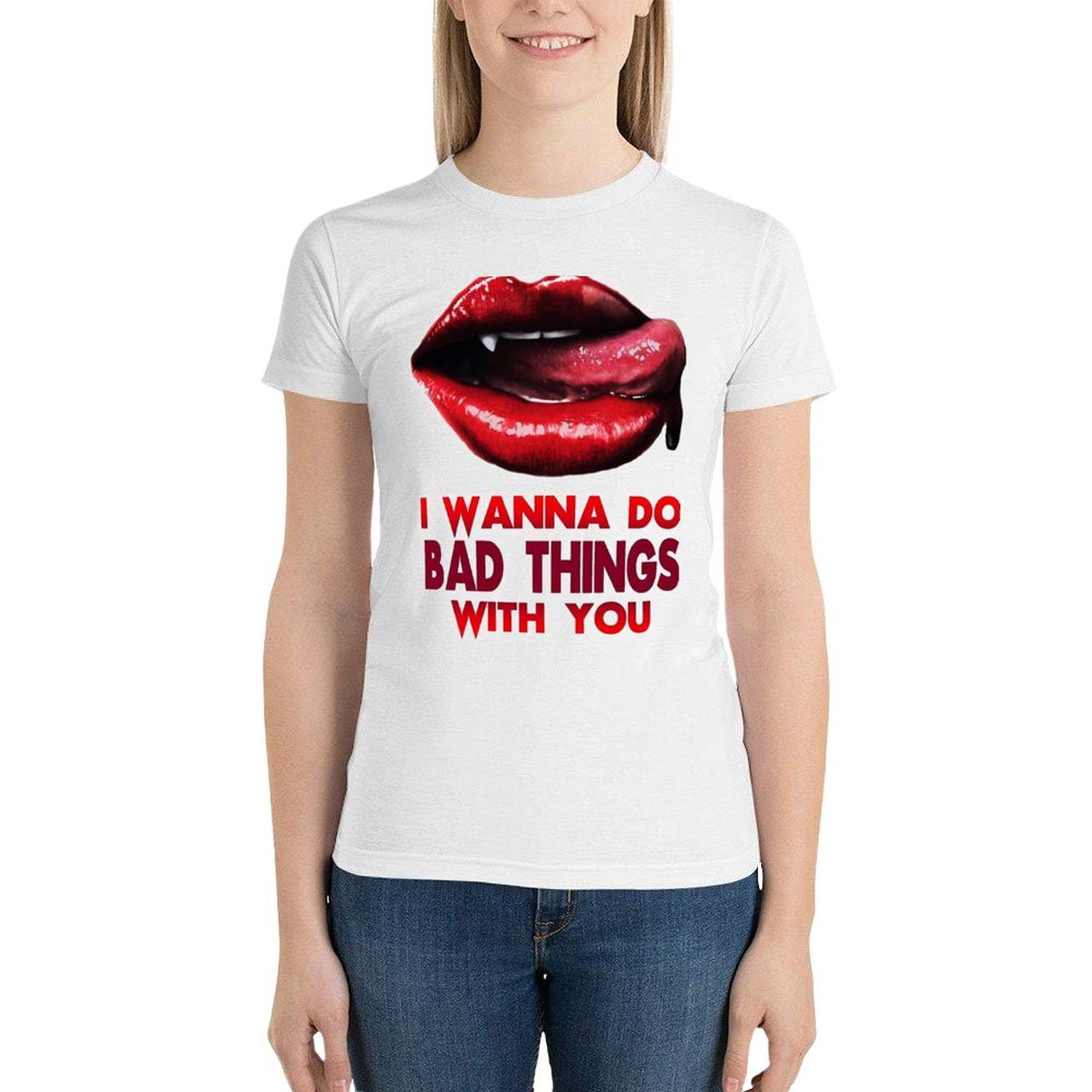 Футболка True Blood Женская одежда Летний топ Большие рубашки Графические футболки Летние блузки для женщин 2024 S белый