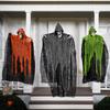 Joyfy 3 Pack Halloween Hanging Ghosts Scary Skeleton Ghosts Grim Reapers for Halloween Indoor Outdoor Yard Decorations