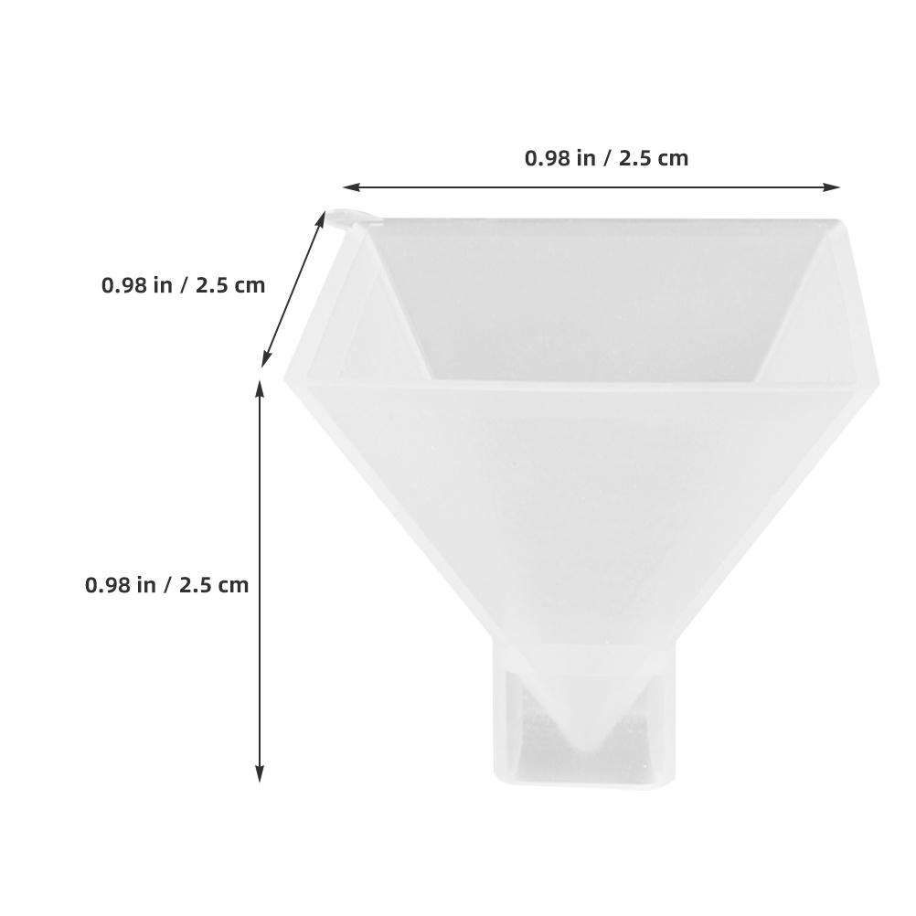 High Quality Silicone Pyramid Mold for Resin Making DIY Pyramid Shape Craft Mold for Epoxy Artwork and Desktop Ornament Projects