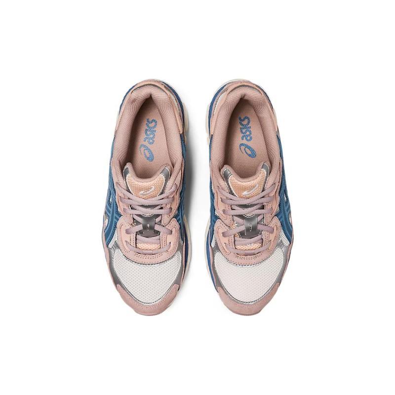 Asics Gel NYC Cream Grey Floss Salmon Women's Sneakers 1202A429-104