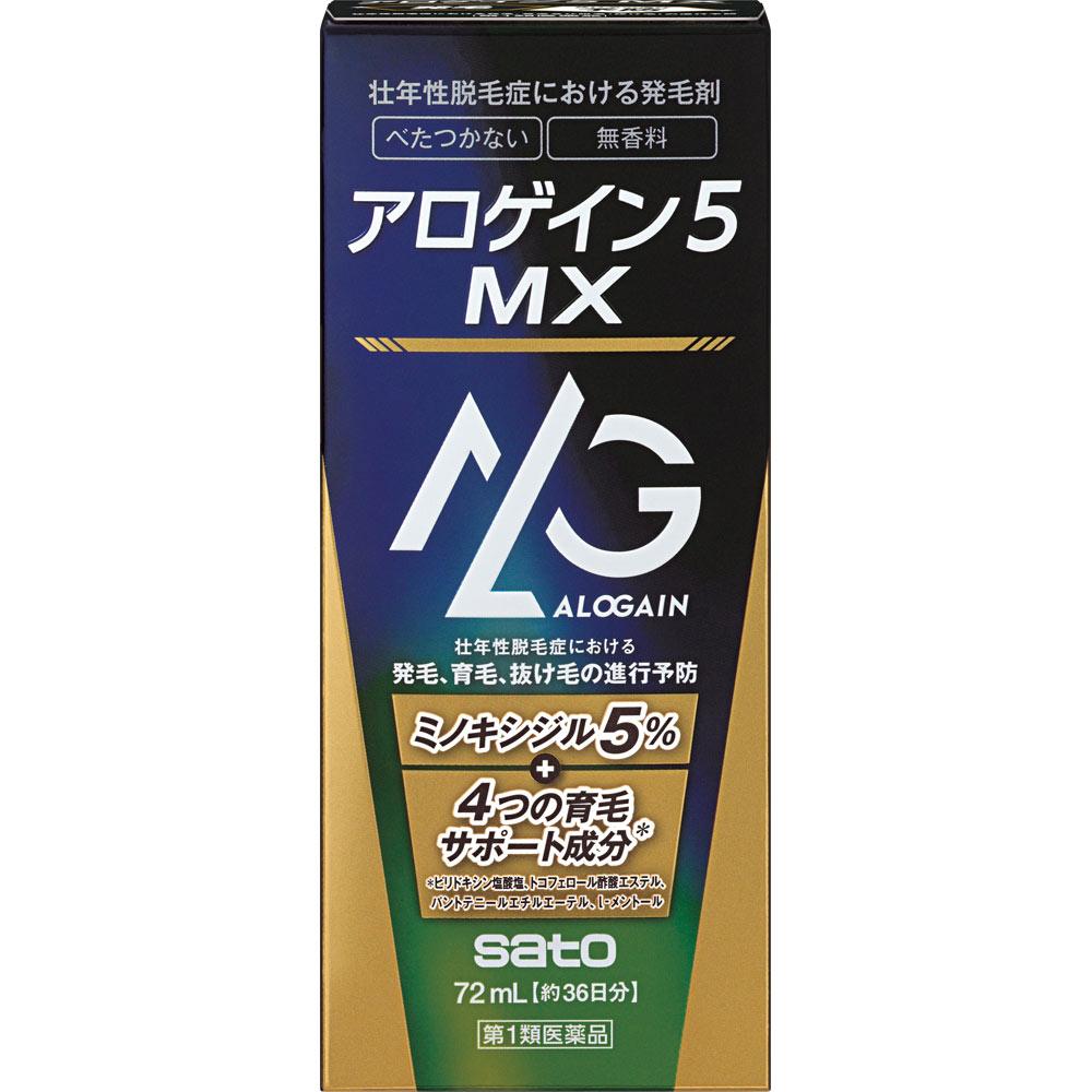 

Sato Alo-Gain 5 MX 72ml General use Efficacy: Promotes hair growth, nourishes hair, and prevents progression of hair loss (shedding) in androgenetic a 1